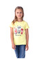 Girls' Just for Me! T-shirt - Yellow - 5