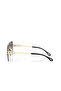 Uv400 Protection Square Gradient Women's Sunglasses Black Gold Color Plg-2125C1 - 5