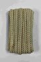Gold Cream Loopera Dense Knit Embossed Decorative Ribbon – Premium Handcrafted Ornament 5 Meters - 4