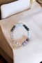 Aries Zodiac Bracelet (Hematite, Aquamarine Stone, Crystal Quartz, Amethyst, Citrine, Moonstone, Bloodstone) - 4