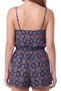 Women’s Off Shoulder Floral Dress – Ruffle Neckline A-Line Knee Length Sundress – Medium - 4