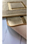 Meram Non-Slip, Soft, Absorbent 2-Piece Premium Luxury Leather Detailed Bath Mat Set - 4