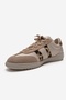 Ardix Beige Patterned Genuine Leather Women's Sports Shoes - 6