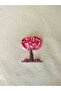 100% Handmade Embroidered Vintage Laced Natural Linen Fabric Tree Themed 30X90 cm Runner - 2