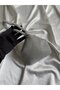Torba Model Women's Handbag, Evening Dress Bag, Wedding Bag, Engagement Bag Silver