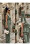 Double Breasted Collar Lace-Up Elastic Zero Sleeve Top Size Elastic Waist Pocket Palazzo Trousers Linen Suit - 6