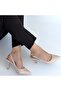 Kentay Beige Skin Heeled Shoes - 4