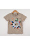 Boy's 100% Cotton Crew Neck Short Sleeve T-Shirt 2-6 Years