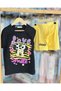 Lily Co Girl's T-Shirt-Shorts Two-Piece Set
