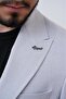 Men's Linen Blazer Jacket Slim Fit Summer Breathable - 3