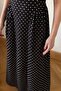 Polka Dot Maxi Length Short Sleeve Dress Av01616 - 2