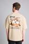 100% Cotton Looney Tunes Boxy Fit Printed Short Sleeve T-Shirt G5530Ax26Sm - 6