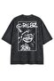 Unisex Gorillaz Guitarist Noodle Back Print Washable T-Shirt, Oversized Rock Band Themed Tshirt - 3