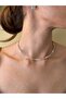 Vintage Style Grace Choker Necklace Women's Bright Yellow - 4