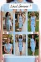 Women's Halter Neck Square Neck Midi Evening Dress Graduation Dress Baby Blue, Red, Black - 8