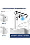 Portable Battery Powered Sink Compact Hand and Foot Wash Station for Wudu Camping Travel Elderly - 5