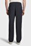 Comfortable Fit Flat Leg Elastic Waist Trousers Men's Pants Xm002085 Af22572 Uc001 - 2