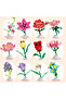 Tulip Flower Building Blocks 39 Pieces - 2