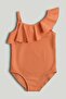 Peach Frill Swimsuit