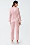 Women's Satin Lace 6-Piece Dowry Nightgown, Dressing Gown, Pajama Set Set 4000 - 8