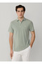 Green Pure Cotton Men Premium Polo T-Shirt - 4