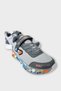 Velcro Laced Airfile Boys' Sports Shoes Gray - 2
