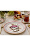Lotus Cake Set for 6 People, 18 Pieces Tea Set Cake Plate Tea Plate Tea Cup - 2