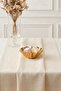 Serrated Gold Sugar Bowl Coffee Side Serving Dish-Decorative Bowl