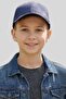 Unisex Kids Navy Blue Logo Embroidered Adjustable Baseball Cap - 4