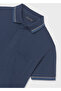Boy's Pocket Detailed Polo T-Shirt Navy Blue - 06164 - 6