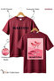 Pink Martini Concept Front and Back Printed Unisex 100% Cotton Regular Fit T-Shirt