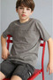 100% Cotton New Regular Fit Crew Neck Short Sleeve T-Shirt Boys G9417A826Sm
