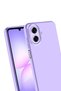 Ilkeshop New Galaxy A07 Nano Inside Velvet Silicone (173259) - Lilac - 3