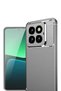 Ilkeshop New Mi 14t Pro Case Auto Focus Carbon Cover (170955) - Gray - 2