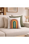 Bohemian Geometric Digital Printed Throw Pillow Cover Set of 4 Modern Decorative Pillow Covers (Double Sided) - 4