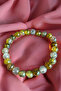 Patterned Agate Stone Bracelet Original Natural Real Stone Men's Women's Bracelet Natural Stone - 2