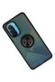 Ilkeshop New Redmi K40 Case Montreal Silicone Cover with Ring (230606) - Black - 2