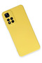 Ilkeshop New Redmi Note 11 Pro Plus 5g Case Nano Velvet Silicone (03748) - Yellow - 2