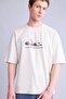 100% Cotton Hesketh Racing Boxy Fit Back Printed Short Sleeve T-Shirt H6736Ax26Hs - 5