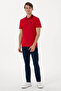 Gsd01Iy026 Red Men's Polo Neck T-Shirt Pu-8728 - 4