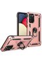 Ilkeshop New Galaxy A03S Case Sofia Ring Silicone Cover (94152) - Rose - 2