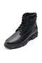 45 46 47 Size Men's Boots Black Leather Wide Fit Winter Model
