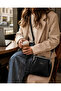 Black Women's Stylish Design Strap Hand and Shoulder Bag Modern Style Suitable for Daily and Special Use - 7