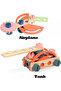 Large wooden tool bench with play table - 7