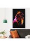 ALAYRA Michael Jackson Purple Loves Poster Decorative Painting Canvas Wall Art Room Posters Office Decorations ()61X40.6 CM - 3