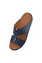 A E T Handmade Arabic Sandals For Men | Comfortable Outdoor Mens Slippers | Genuine PU Leather - 3