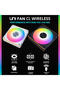 مروحة UNI FAN CL WIRELESS 120 ذات شفرات عكسية - عبوة واحدة - لون أبيض - 5
