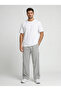 Men's 2-Pack Ribbed Wide-Leg Baggy Sweatpants with Back Pockets, Comfortable Fit - 5