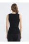 Lcw Everyday Black Crew Neck Ribbed Women's Knitwear Sweater - 3