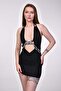 Steel Accessory Mini Dress - Black-Black - m - 2